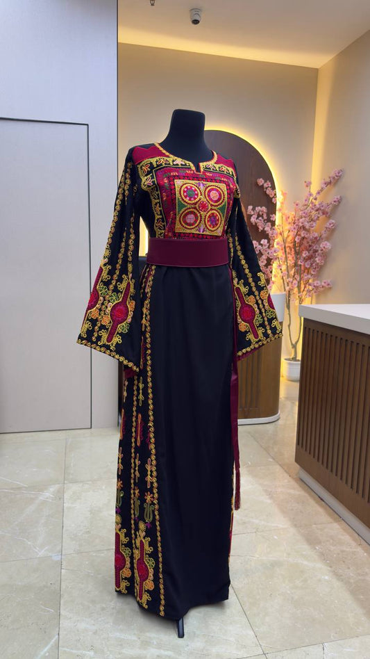 New Black Simple kassab Thobe