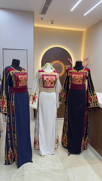 New Beige Simple kassab Thobe