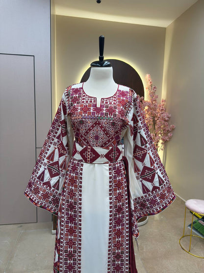 New Beige Abraj Thobe